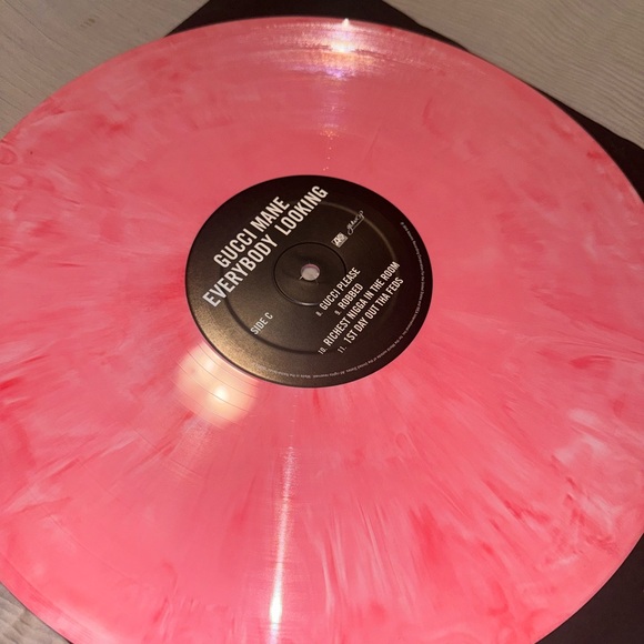 Gucci Mane – Everybody Looking Vinyl 2LP Pink & Blue - Picture 2 of 4